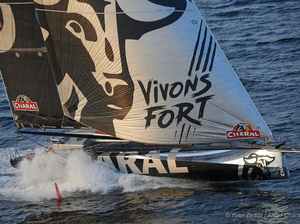 Route du Rhum : avarie de barre sur Charal