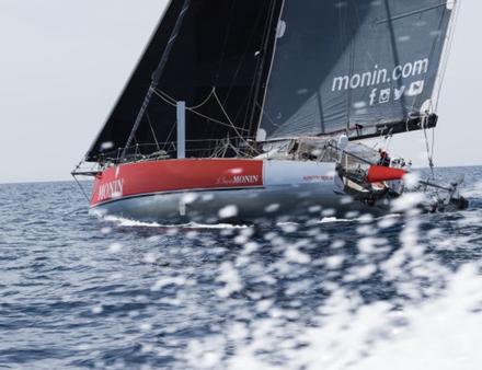À 3h50 ce matin, l'IMOCA MONIN d'Isabelle Joschke a cassé son mât. Nautisme Article