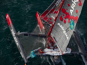 Route du Rhum : à l'abri pour éviter la tempête ! 
