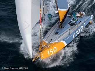 Louis Duc - Class40 Carac : touché mais déterminé
