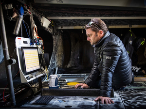 Malgré quelques soucis à bord, Arnaud Boissières (La Mie Câline-Artipôle) garde le moral