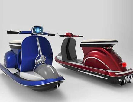 Le Vespa Jet reprend tous les codes qui ont fait, et font toujours, le succès de la Vespa : un moyen de transport élégant, coloré et pratique. Nautisme Article