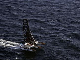Route du Rhum : Armel Tripon (Réauté Chocolat)...