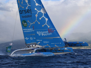Route du Rhum : Thibaut Vauchel-Camus complète le podium