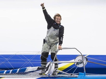 François Gabart fait également partie des nommés, pour son record du tour du monde fin 2017. Nautisme Article