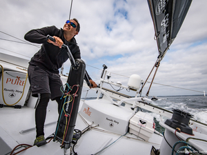Route du Rhum :  le bateau de Romain Attanasio est posé au milieu de l'Atlantique !