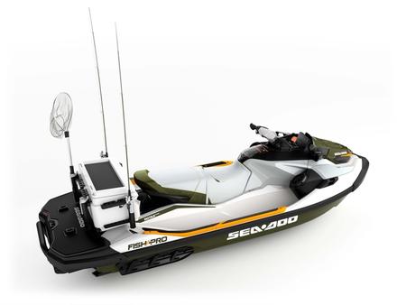 Nouveauté 2019, le Sea-Doo Fish Pro dispose d'une plateforme arrière allongée de 29,2 centimètres pour plus de confort et de stabilité en mode « traîne ». Nautisme Article