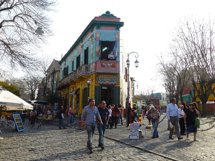 Le quartier de La Boca à Buenos Aires Le quartier de La Boca à Buenos Aires