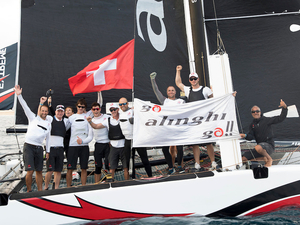Extreme Sailing Series : ce n'est pas une mais trois victoires qu'Alinghi signe à Los Cabos