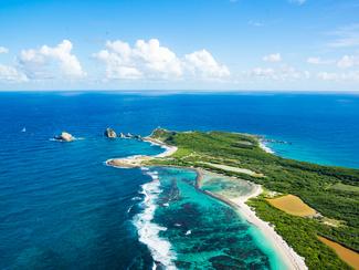 La Pointe des Châteaux en Guadeloupe, un lieu...