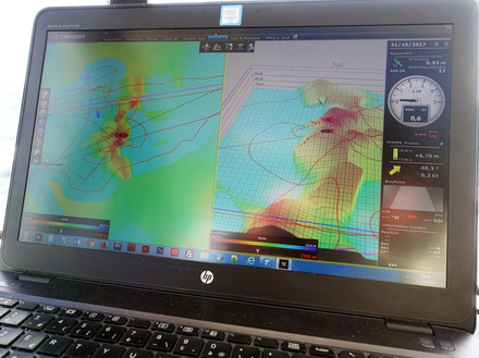 Electronique à bord.