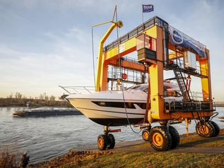 Düsseldorf : les motor-yachts arrivent déjà !