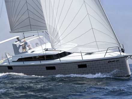 L'Ovni 400 d'Alubat est un dériveur en aluminium de 13 mètres doté d'une étrave droite et disponible en plusieurs versions, de deux à quatre cabines. L'Ovni 400 d'Alubat est un dériveur en aluminium de 13 mètres doté d'une étrave droite et disponible en plusieurs versions, de deux à quatre cabines.