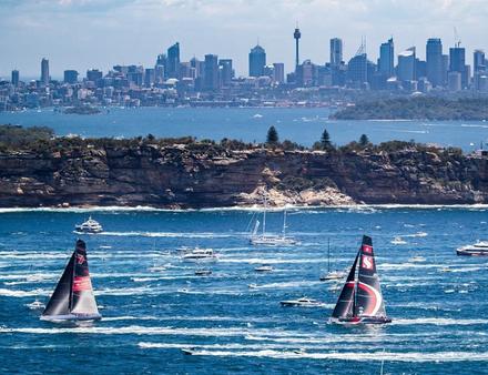 Les quatre supermaxis Wild Oats XI, Comanche, Black Jack et Infotrack se sont livrés une course-poursuite haletante depuis le départ de Sydney, mercredi, lors du "Boxing Day" australien. Nautisme Article