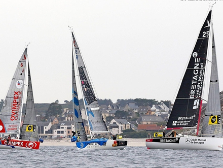 Au départ de Camaret. Au départ de Camaret.
