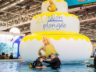 Le 21e Salon International de la Plongée,...