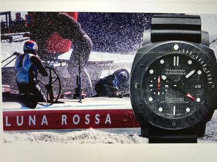 Panerai a annoncé officiellement son engagement auprès du défi Luna Rossa, challenger de la 36ème édition de l'America's Cup. Panerai a annoncé officiellement son engagement auprès du défi Luna Rossa, challenger de la 36ème édition de l'America's Cup.