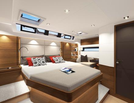 L'Amel 60 dispose de trois cabines avec chacune sa salle de bain. Nautisme Article