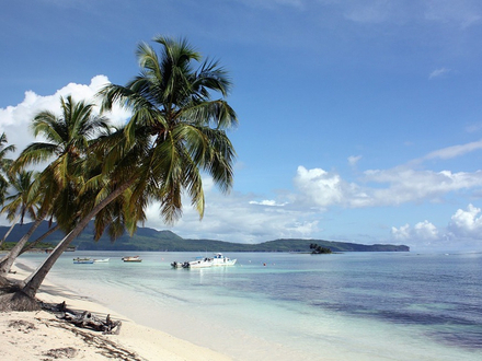 La presqu'île de Samaná abrite depuis 1986 un sanctuaire pour les mammifères marins. De la mi-janvier à la mi-mars, des touristes du monde entier viennent y observer les baleines à bosse. La presqu'île de Samaná abrite depuis 1986 un sanctuaire pour les mammifères marins. De la mi-janvier à la mi-mars, des touristes du monde entier viennent y observer les baleines à bosse.