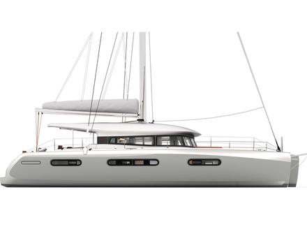 Par rapport aux gammes habituelles de catamarans de croisière, un Excess sera 5 à 10% plus performant. Dès 5-6 noeuds de vent, on pourra naviguer à la voile ! Ici l'Excess 15. Nautisme Article