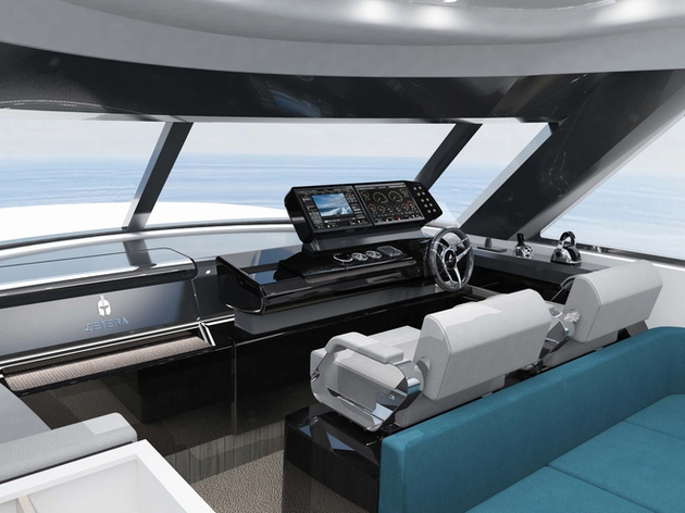 A la pointe de la technologie, le yacht sera propulsé par deux moteurs Volvo en IPS 600. Nautisme Article