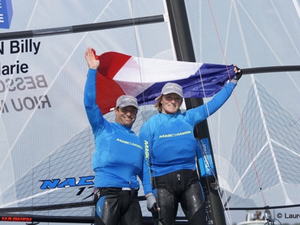 Sail GP : Marie Riou et Billy Besson, une entente parfaite