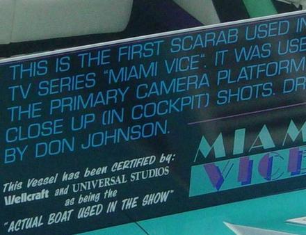 Le propriétaire de ce bateau "collector" disposera de certificats d'authenticité des Studios Universal. Nautisme Article