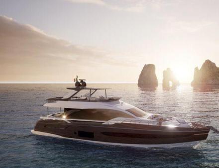 Ce yacht de 76' moderne et luxueux célèbrera les 50 ans du chantier italien. Nautisme Article