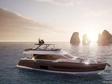 Ce yacht de 76' moderne et luxueux célèbrera les 50 ans du chantier italien. Nautisme Article