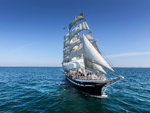Le Belem de retour à Port-Vendres