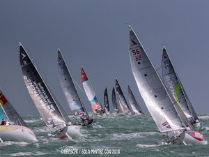 Solo Maître CoQ 2019  : la première épreuve en solo sur Figaro 3