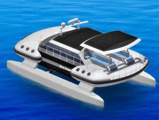 Quad 44, un catamaran électrique et innovant