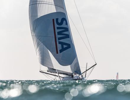 En 2018, c'est Paul Meilhat qui l'emporte, quelques minutes devant Sam Davies. Nautisme Article