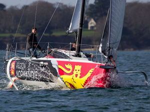Alexis Loison en double avec Frédéric Duthil sur la Sardinha Cup