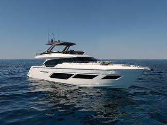 Ferretti 720 : le confort d'une villa en mer