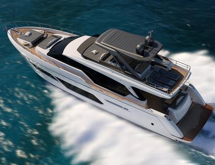 La première unité sera équipée de deux moteurs MAN V12, pour une vitesse maximale de 32 noeuds et une vitesse de croisière de 28 noeuds. Dans sa configuration standard, ce seront deux MAN V8 qui seront installés. Nautisme Article