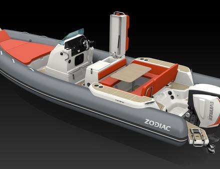 Via un configurateur 3D, vous pouvez choisir votre sellerie ou la couleur des flotteurs du Medline 7.5 Nautisme Article