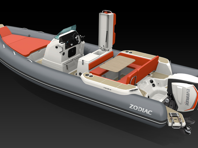 Via un configurateur 3D, vous pouvez choisir votre sellerie ou la couleur des flotteurs du Medline 7.5 Nautisme Article