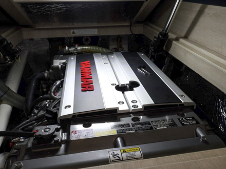 Le motoriste Yanmar équipe notamment les catamarans Leopard avec des modèles de plus en plus performants.  