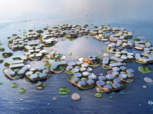 Oceanix, une ville flottante futuriste pour accueillir les réfugiés climatiques