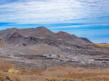 L'archipel volcanique des Galapagos. L'archipel volcanique des Galapagos.