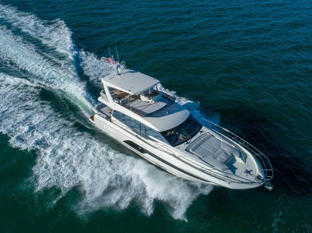 Prestige sera présent en force avec sa gamme Flybridge (Prestige 520 et 590, ci-dessus) et sa gamme S-Line (Prestige 460 S et 680 S). Nautisme Article