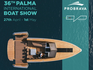 L'Evo 43 Enchanted Blue à découvrir au Palma Boat Show