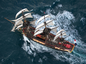 L'Hermione avance son arrivée à Cherbourg-en-Cotentin à vendredi 3 mai, 21h30
