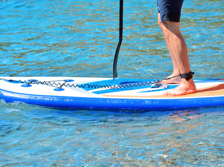 Le leash vous permet de ne pas perdre votre planche en cas de chute, évitant ainsi de vous retrouver seul dans l'eau en difficulté. Nautisme Article