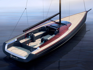 PEUGEOT Design Lab et LATITUDE 46 associés dans le design du voilier Tofinou 9.7