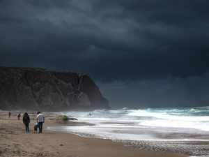 Un mardi orageux sur les plages du sud-ouest