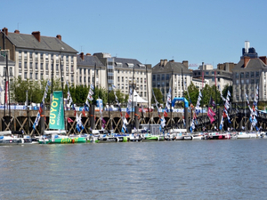 Nantes, terre de nautisme, donne le départ de la 50e Solitaire URGO Le Figaro