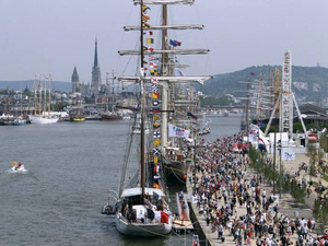 Rouen se prépare à accueillir l'Armada et ses navires du monde
