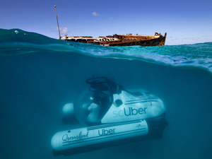 A la découverte de la Grande Barrière de corail en sous-marin Uber !